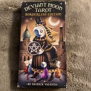 Deviant Moon Tarot Cards. Borderless Edition. 78 Cards plus Booklet.